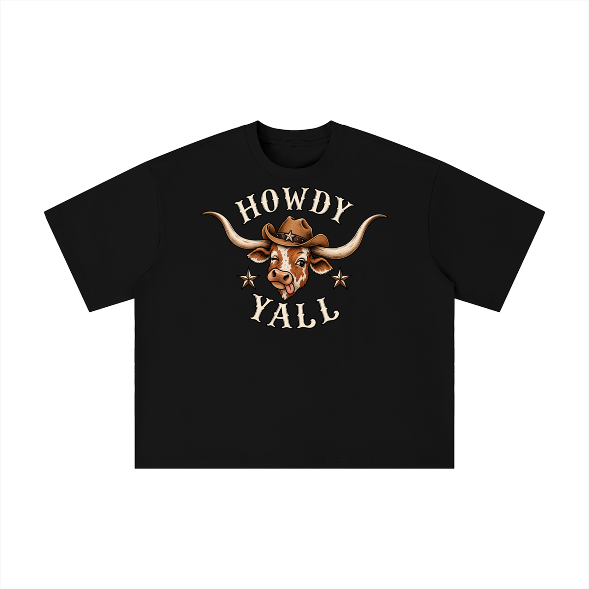 Howdy Yall LongHorn- Cry baby insipired tee