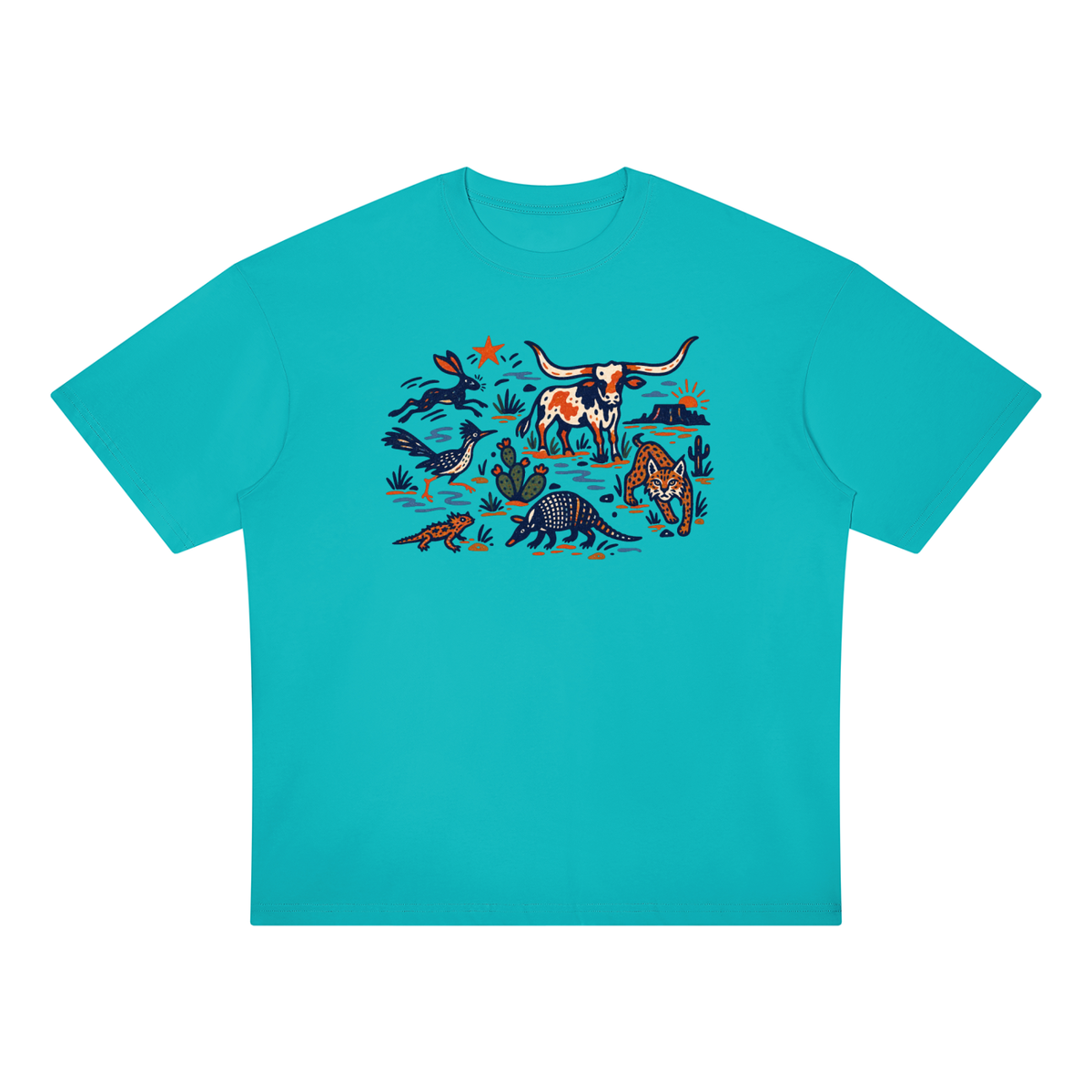 Texas Wildlife Desert Adventure Graphic Tee