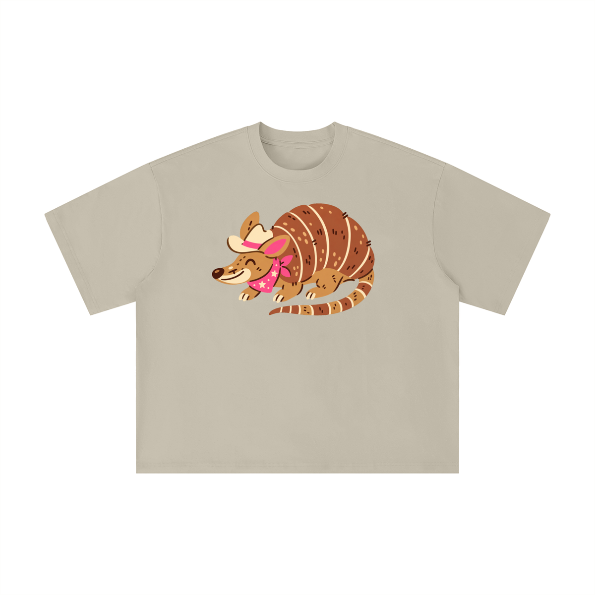 Texas Cowboy Armadillo Graphic Tee