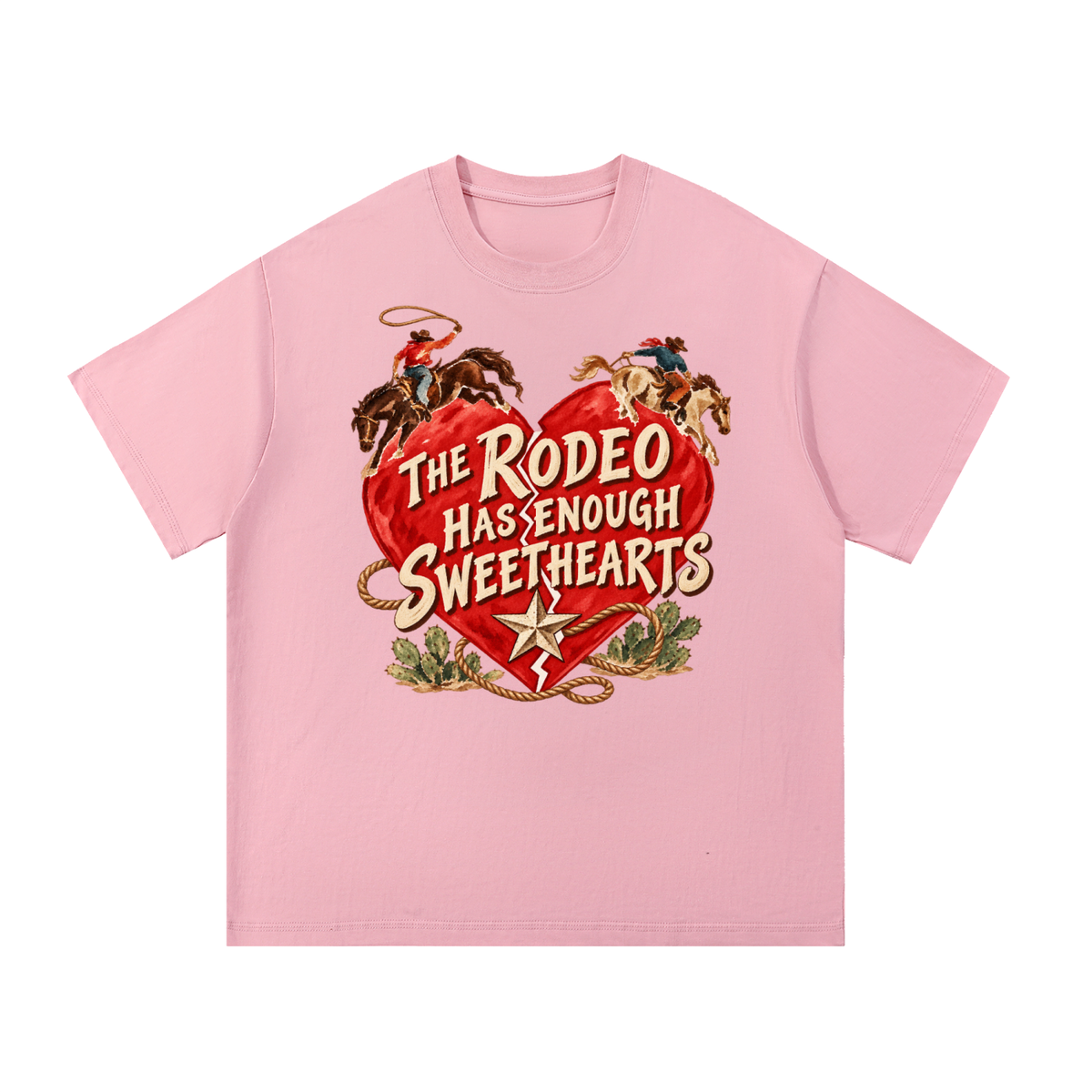 The Rodeo Has Enough Sweethearts Western Graphic Tee