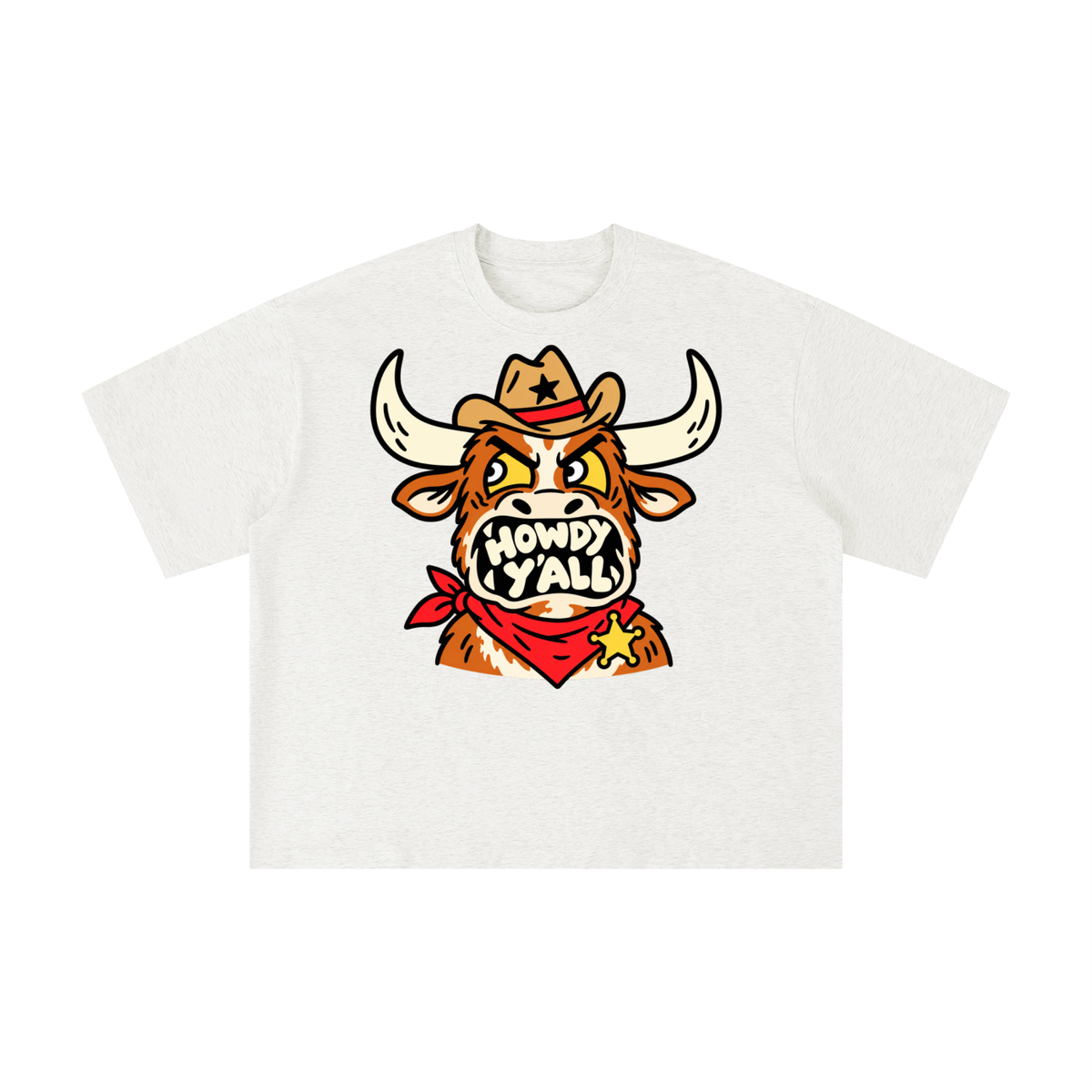 Howdy Y’all Texas Longhorn Sheriff Graphic Tee