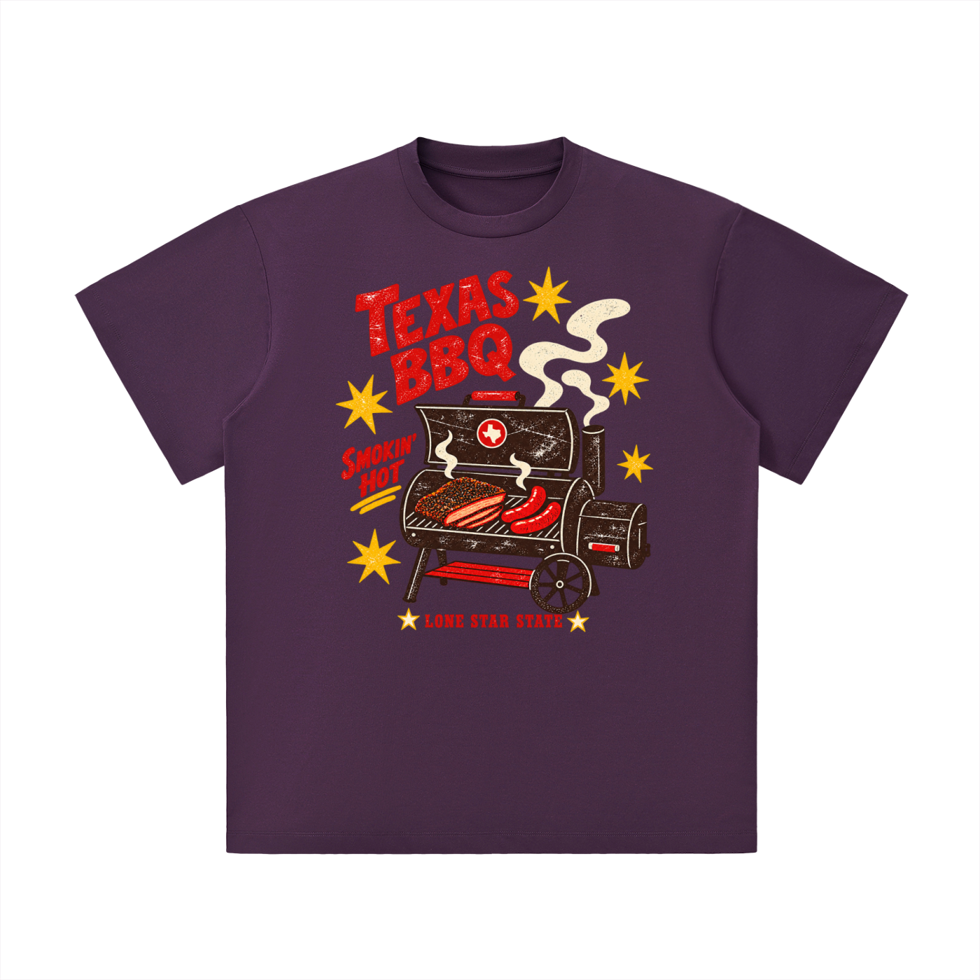 Vintage Texas BBQ Smokin’ Hot Graphic Tee