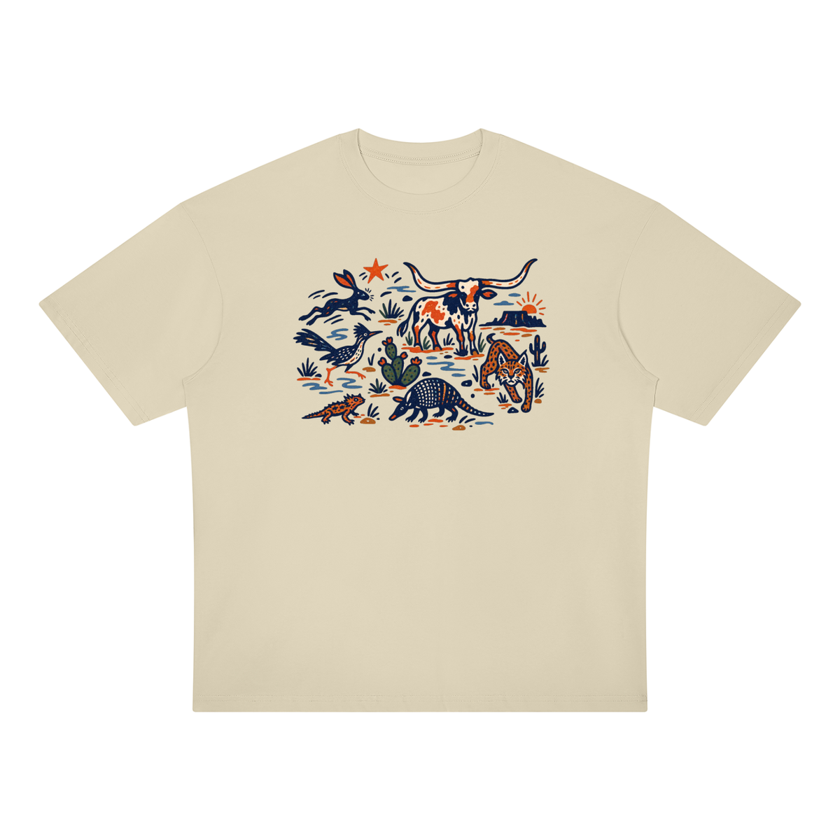 Texas Wildlife Desert Adventure Graphic Tee