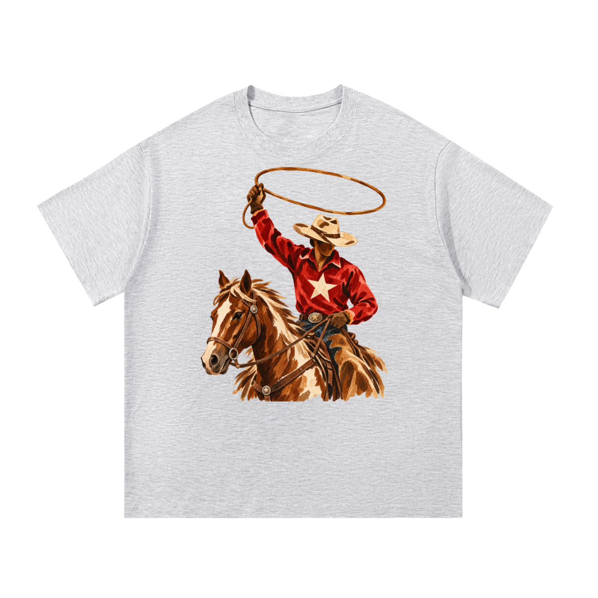 Lone Star Lasso Cowboy Tee