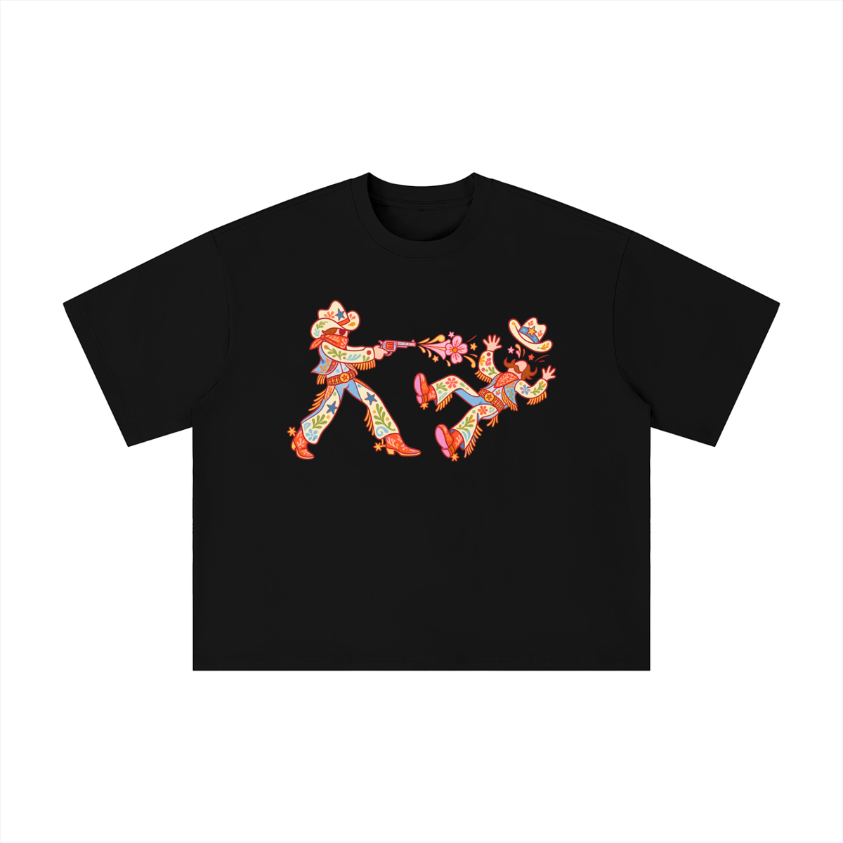 Wild West Texas Showdown Graphic Tee