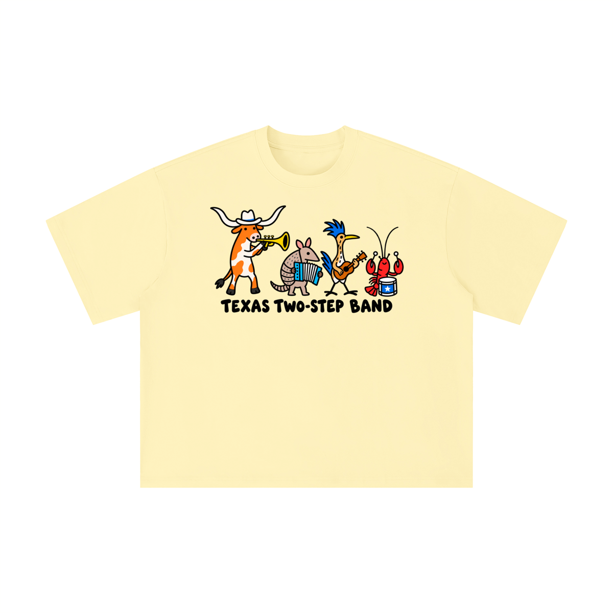 Texas Two-Step Animal Band Graphic Tee