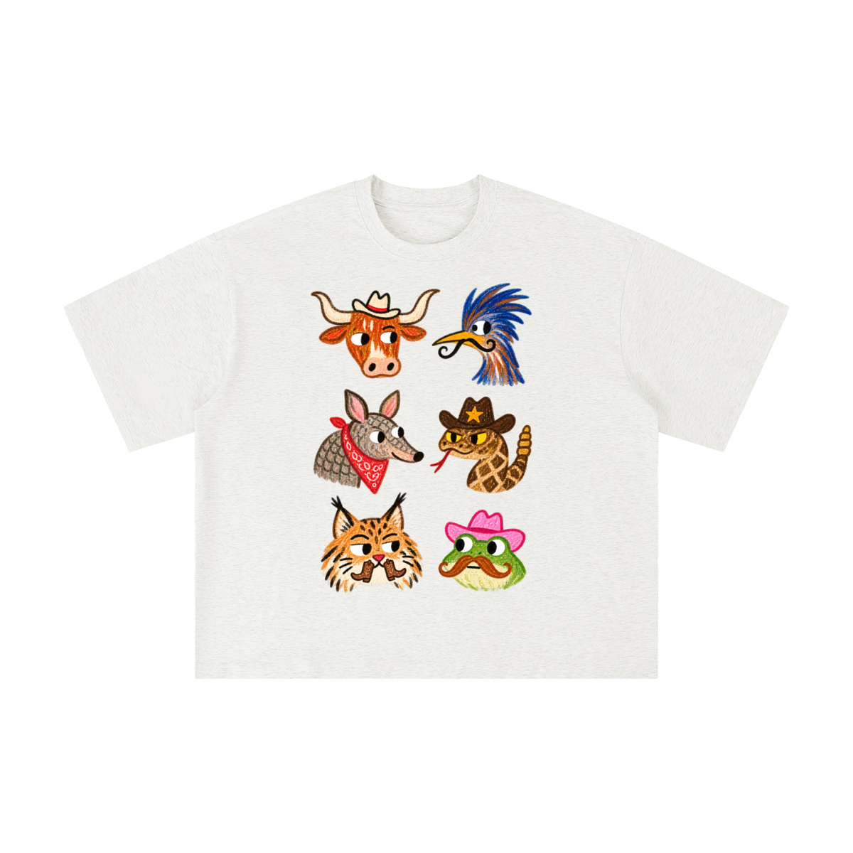 Texas Cowboy Critters Tee