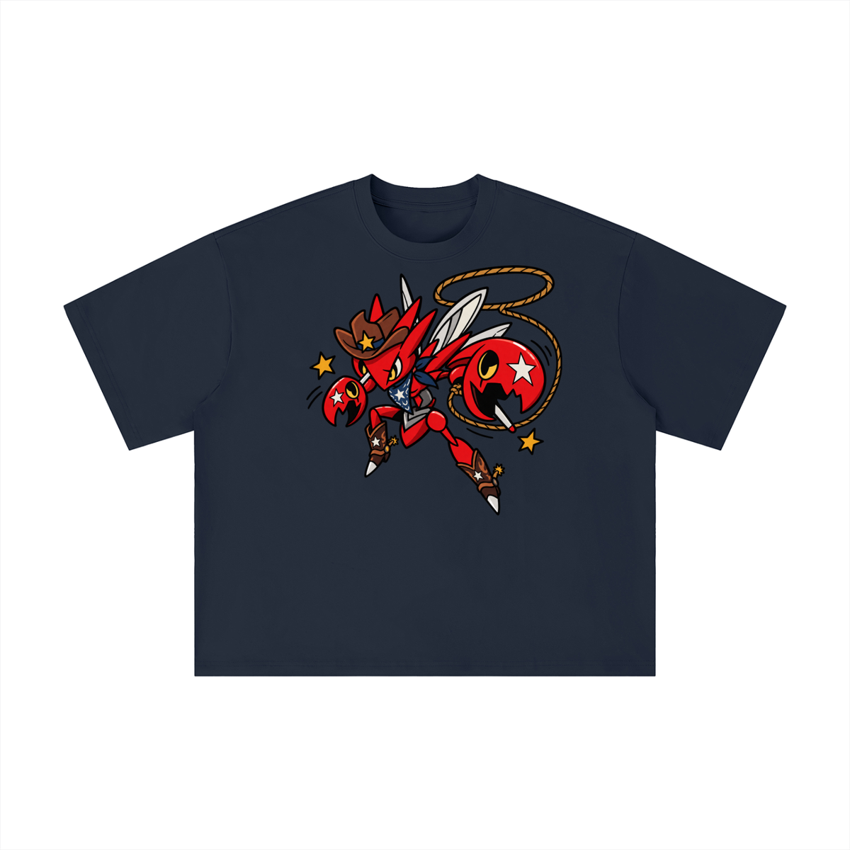 Texas Cowboy Bug Graphic Tee