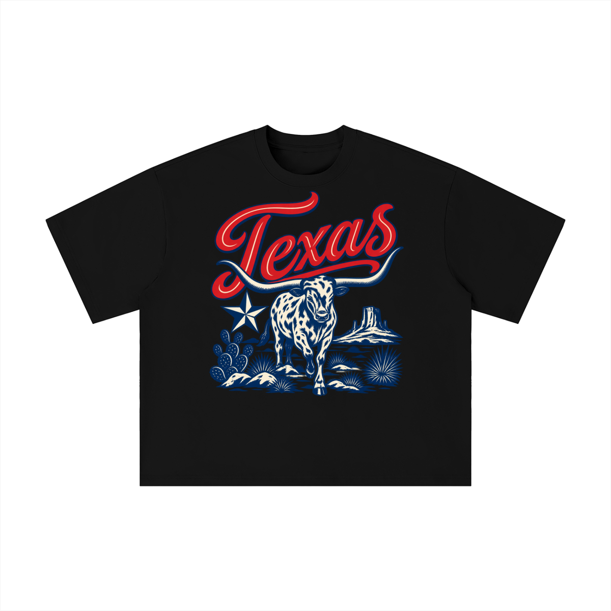 Vintage Texas Longhorn Western Graphic Tee