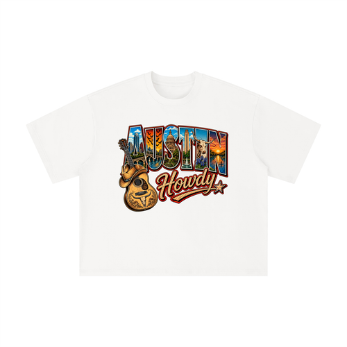 Austin Texas Howdy Vintage Western Graphic Tee