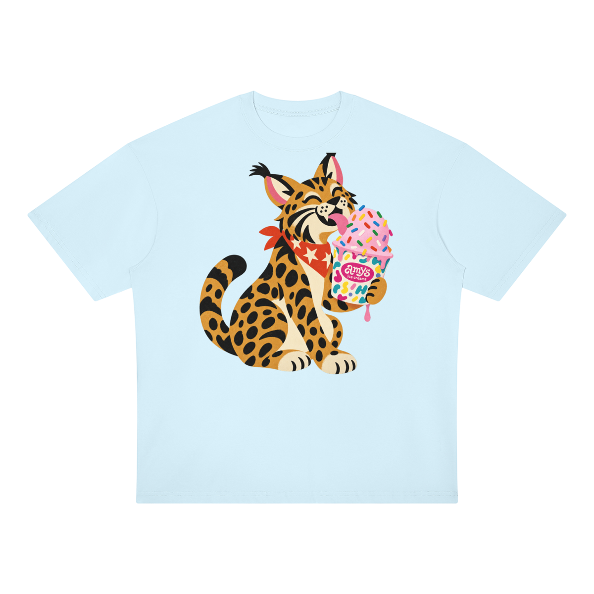 Texas Bobcat Amy’s Ice Cream Graphic Tee