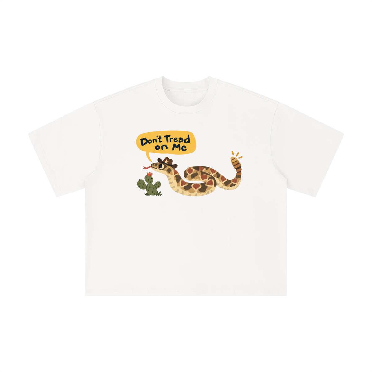 Don’t Tread on Me Texas Rattlesnake Graphic Tee