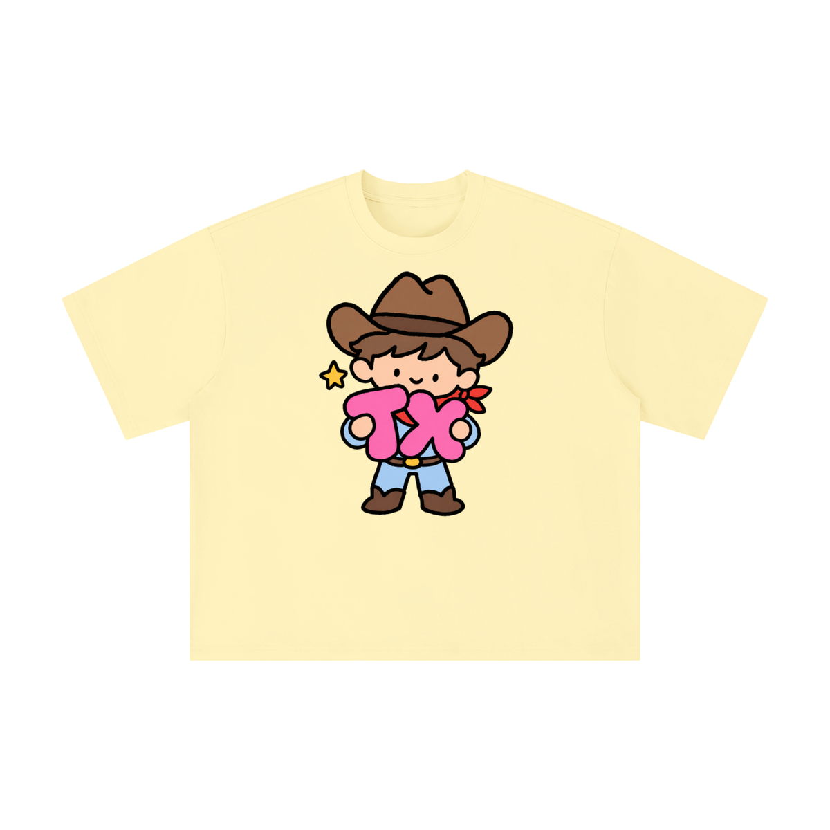 Cute Texas Cowboy TX Tee