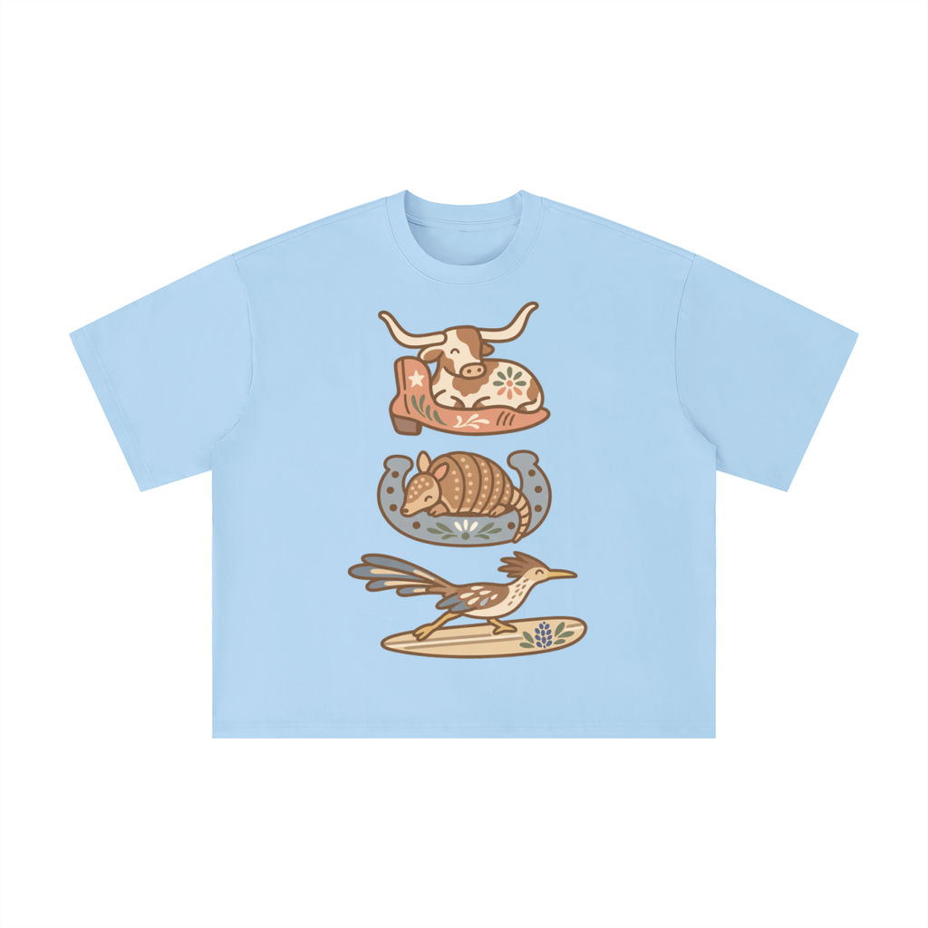 Texas Wildlife Western Trio Graphic Tee