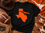 Texas Longhorn Cutout Graphic Tee