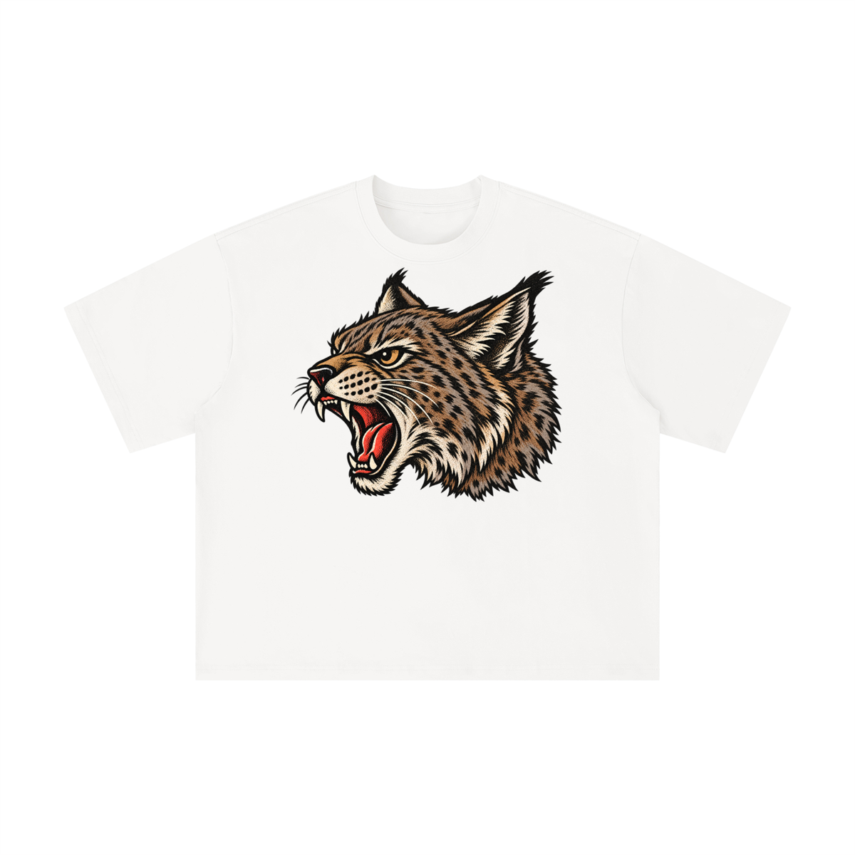 Vintage Roaring Texas Bobcat Graphic