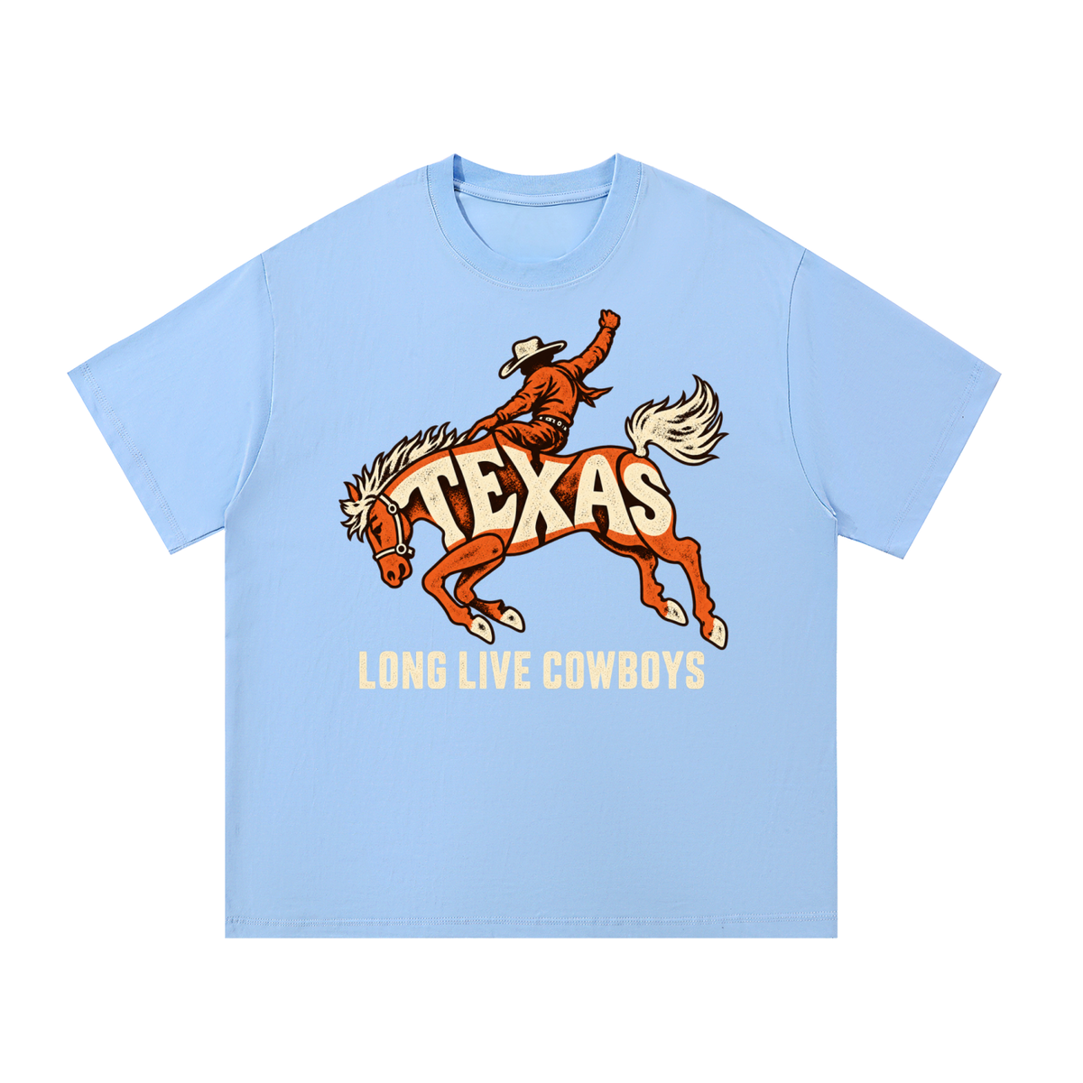 Long Live Cowboys Texas Rodeo Graphic Tee