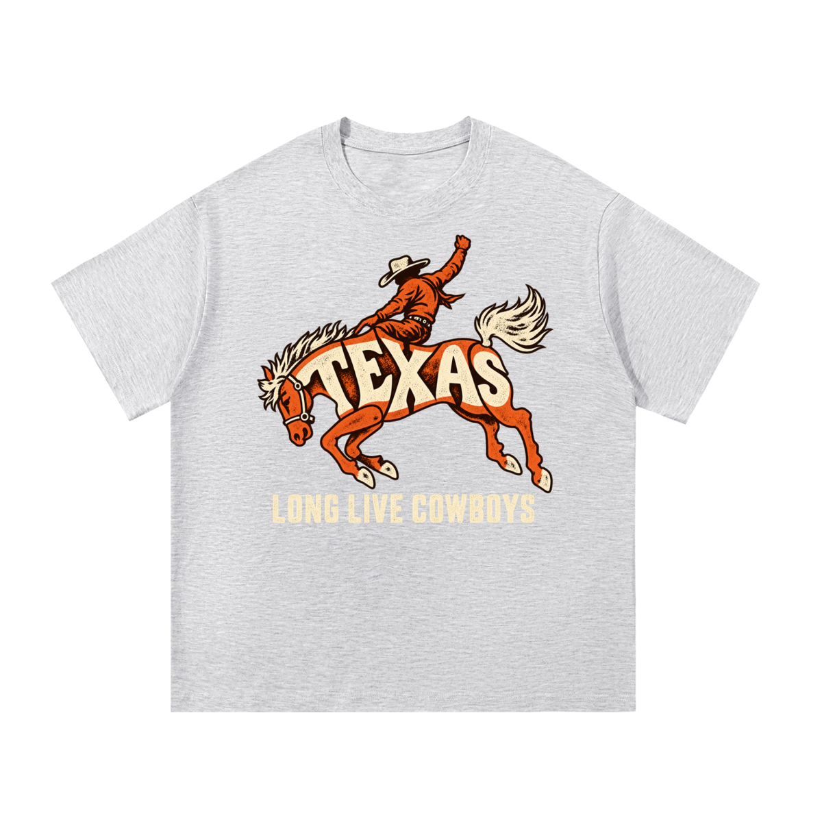 Long Live Cowboys Texas Rodeo Graphic Tee