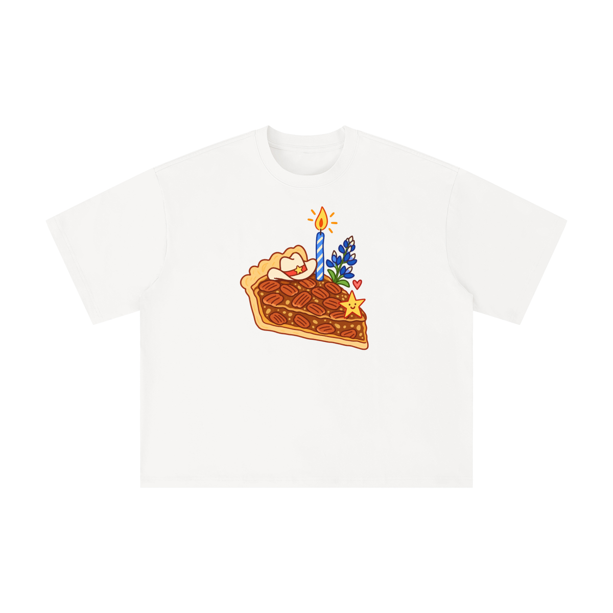 Texas Pecan Pie Birthday Graphic Tee