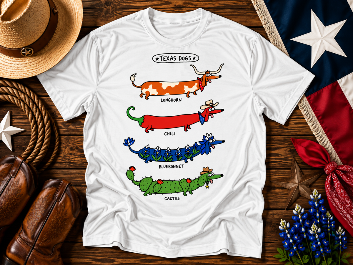Texas Doggone Weird Graphic Tee