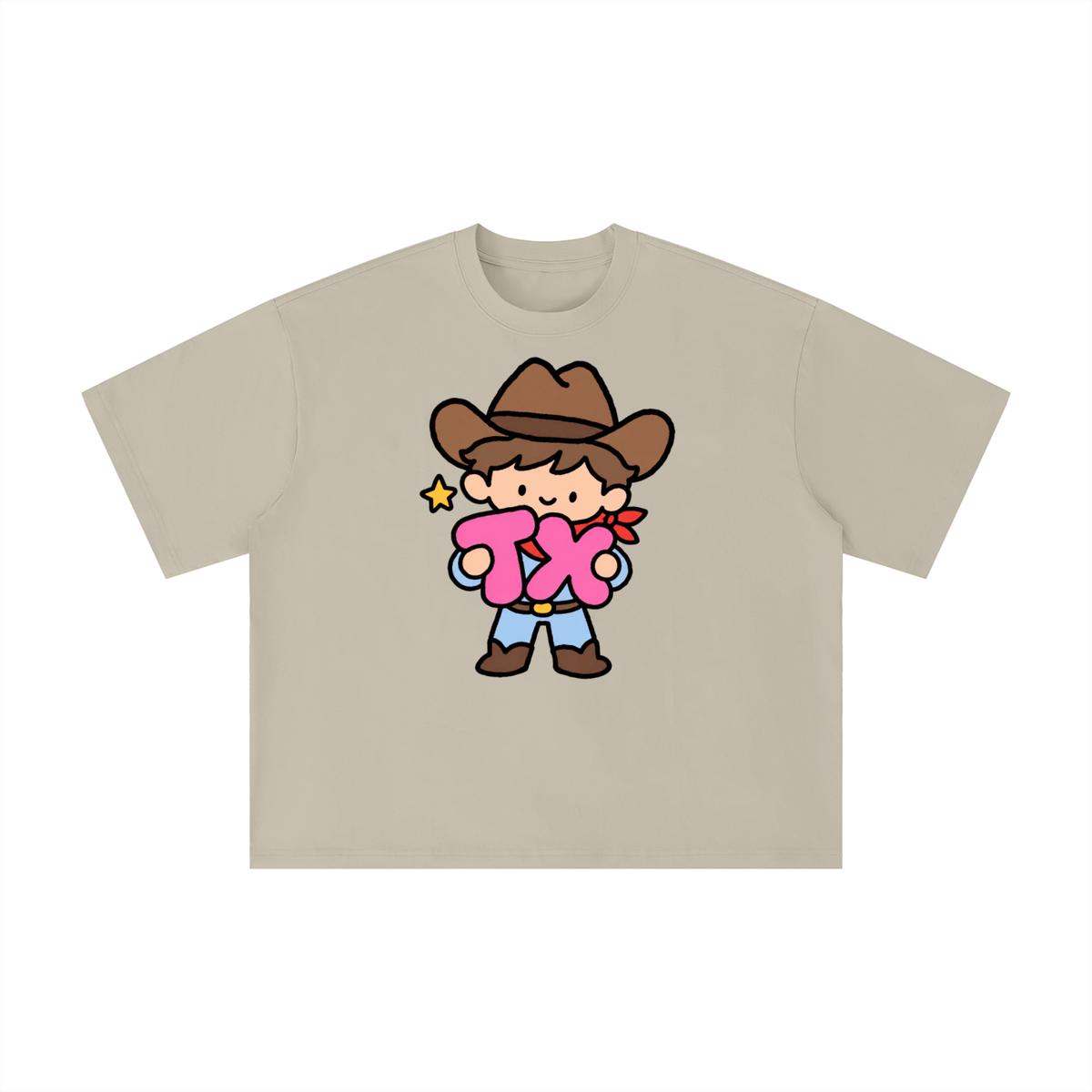 Cute Texas Cowboy TX Tee