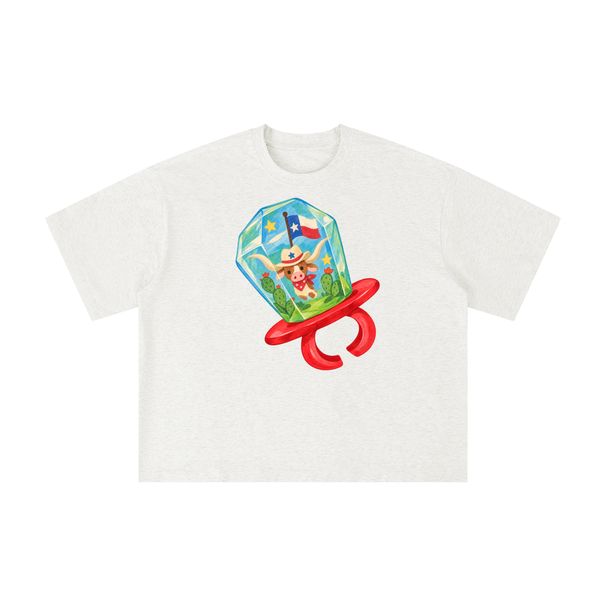 Texas Longhorn Gem Rattle Graphic Tee