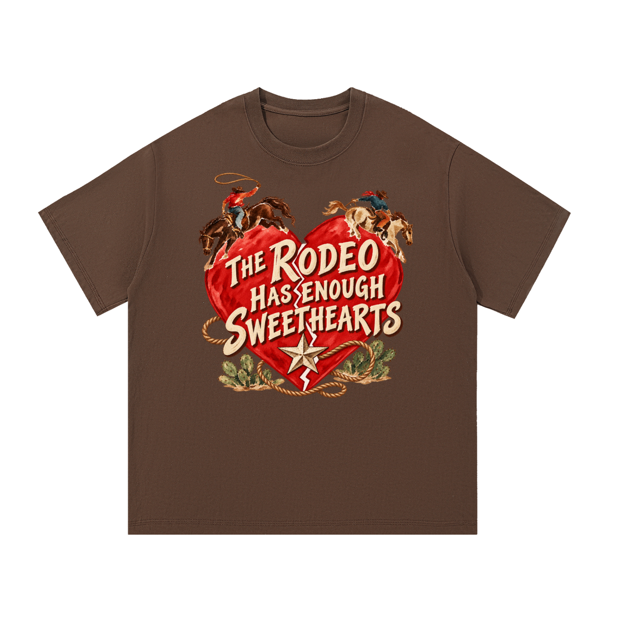 The Rodeo Has Enough Sweethearts Western Graphic Tee