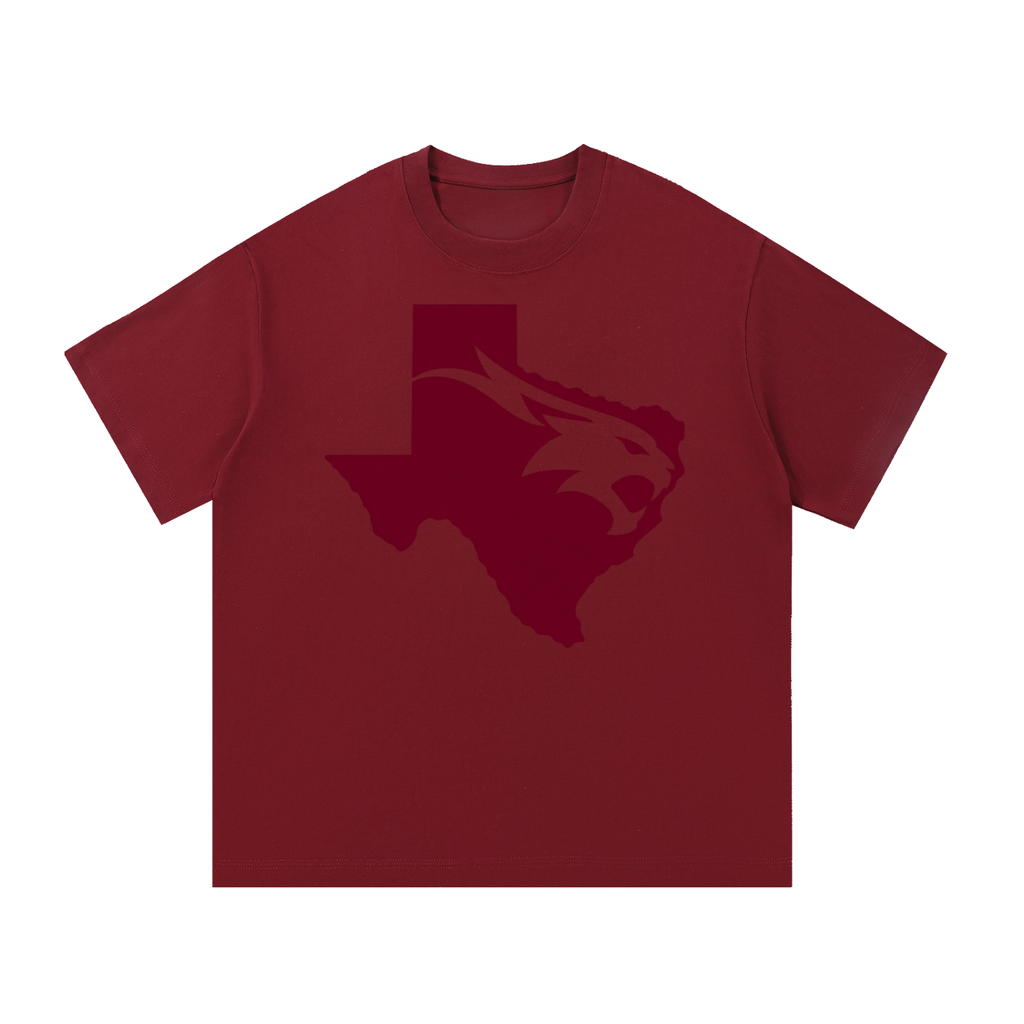 Texas State Bobcat Cutout Graphic Tee