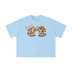 Cute Texas Longhorn & Cow Cowboy Graphic Tee