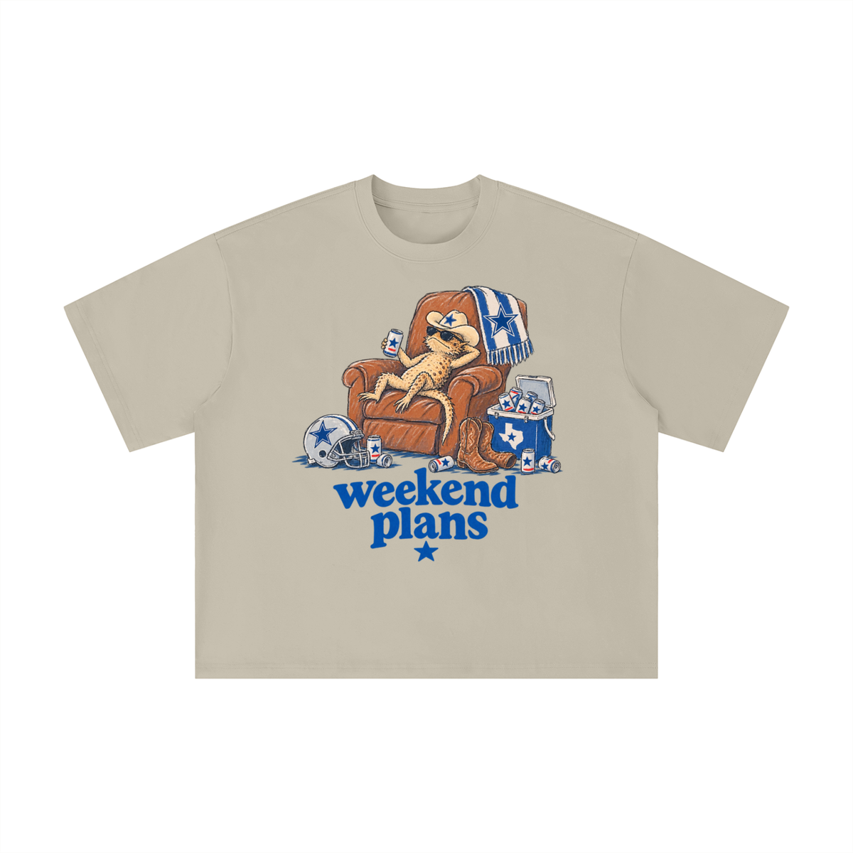 Texas Weekend Plans Horned Lizard T-Shirt