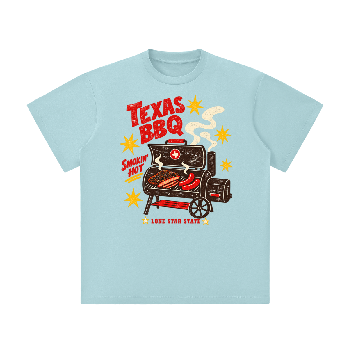 Vintage Texas BBQ Smokin’ Hot Graphic Tee