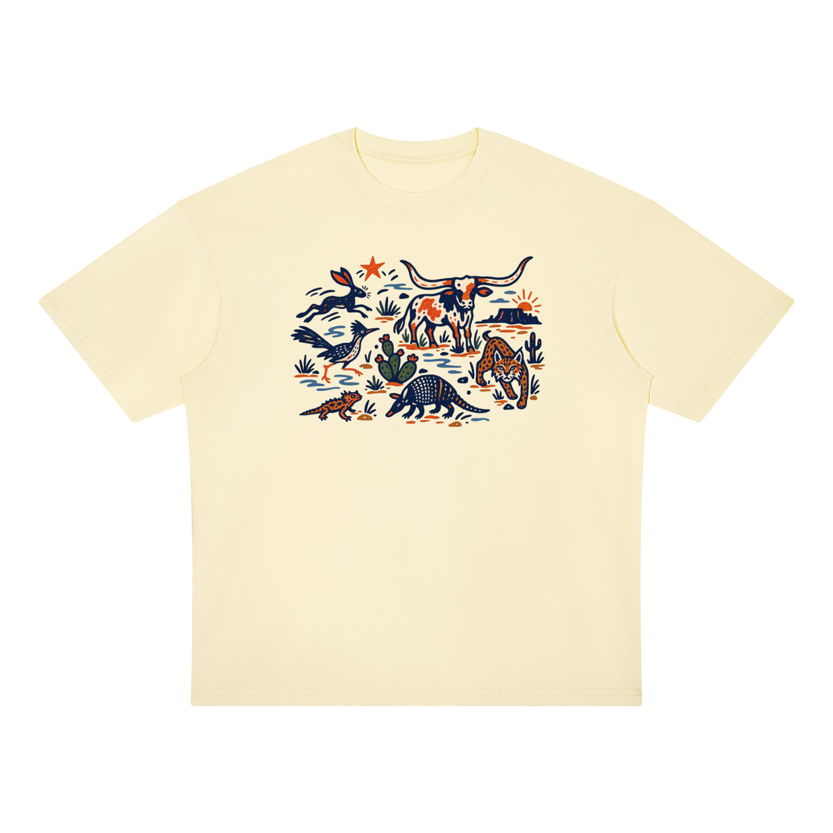Texas Wildlife Desert Adventure Graphic Tee