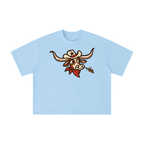 Texas Longhorn Cowboy Doodle Graphic Tee