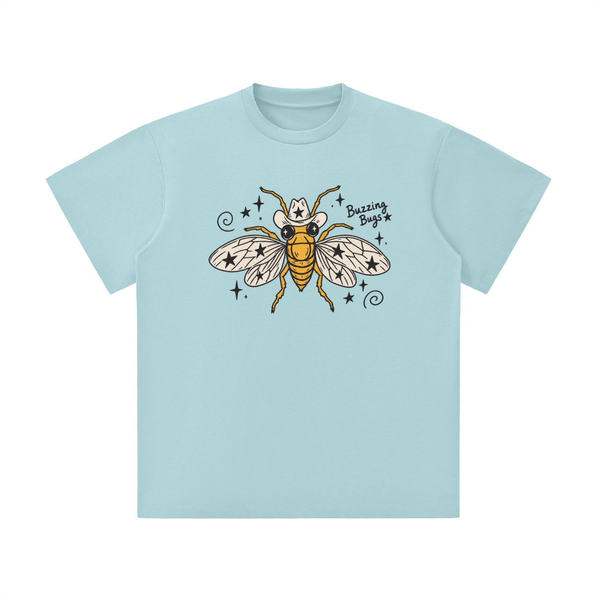 Buzzing Bugs Texas Cowboy Cicada Tee