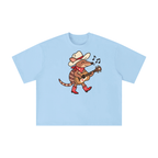Texas Armadillo Guitar Cowboy Graphic Tee