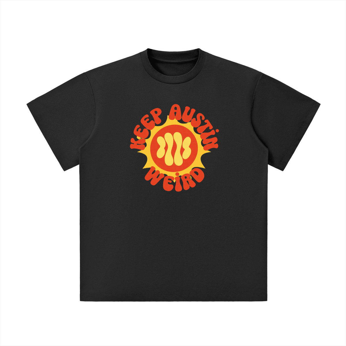 Keep Austin Weird Vintage Sun Shirt – Austin Texas Graphic Tee