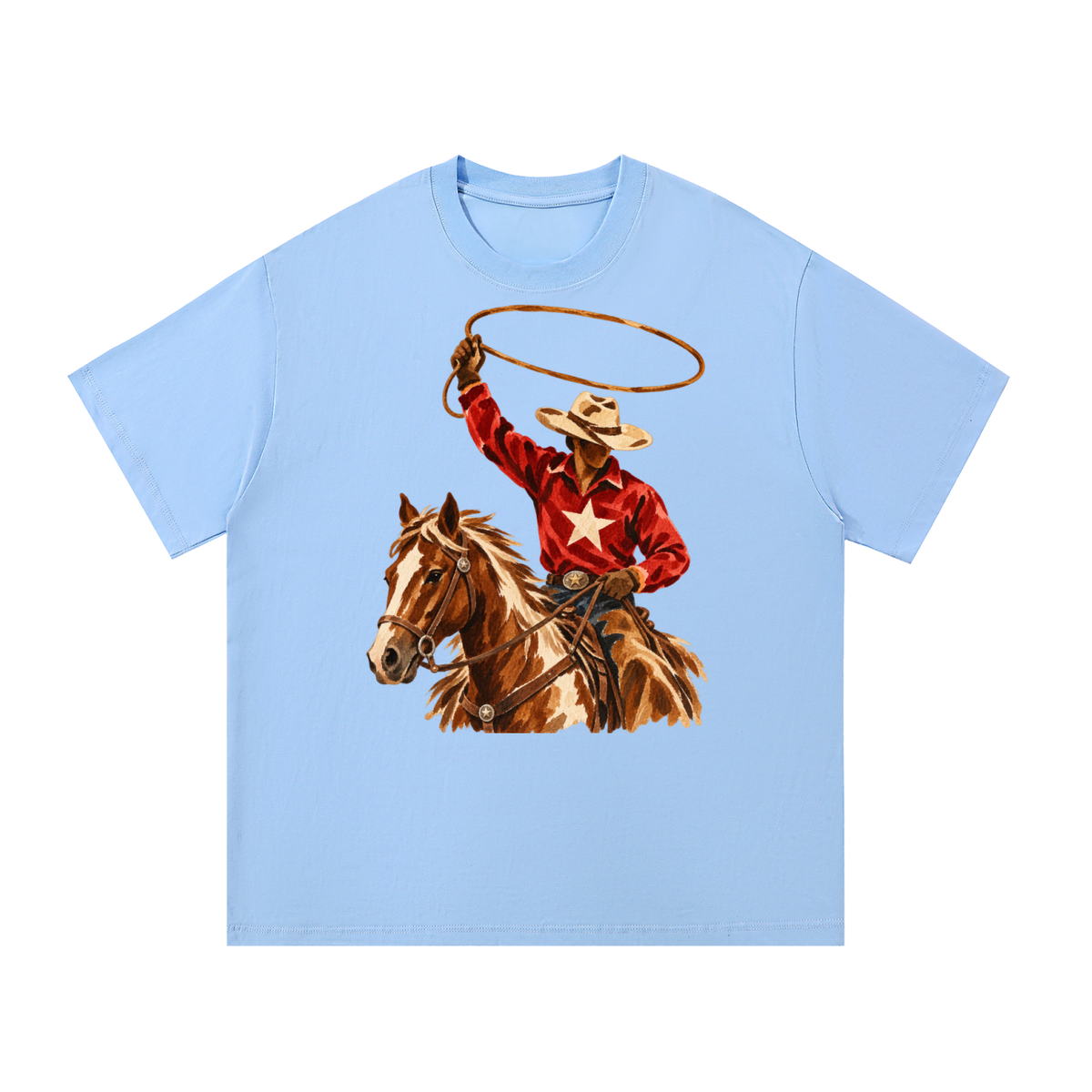 Lone Star Lasso Cowboy Tee