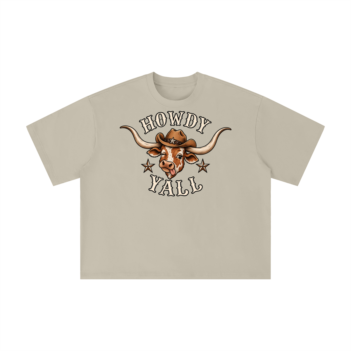 Howdy Yall LongHorn- Cry baby insipired tee
