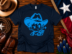 Blue Texas Cowboy Sheriff Tee