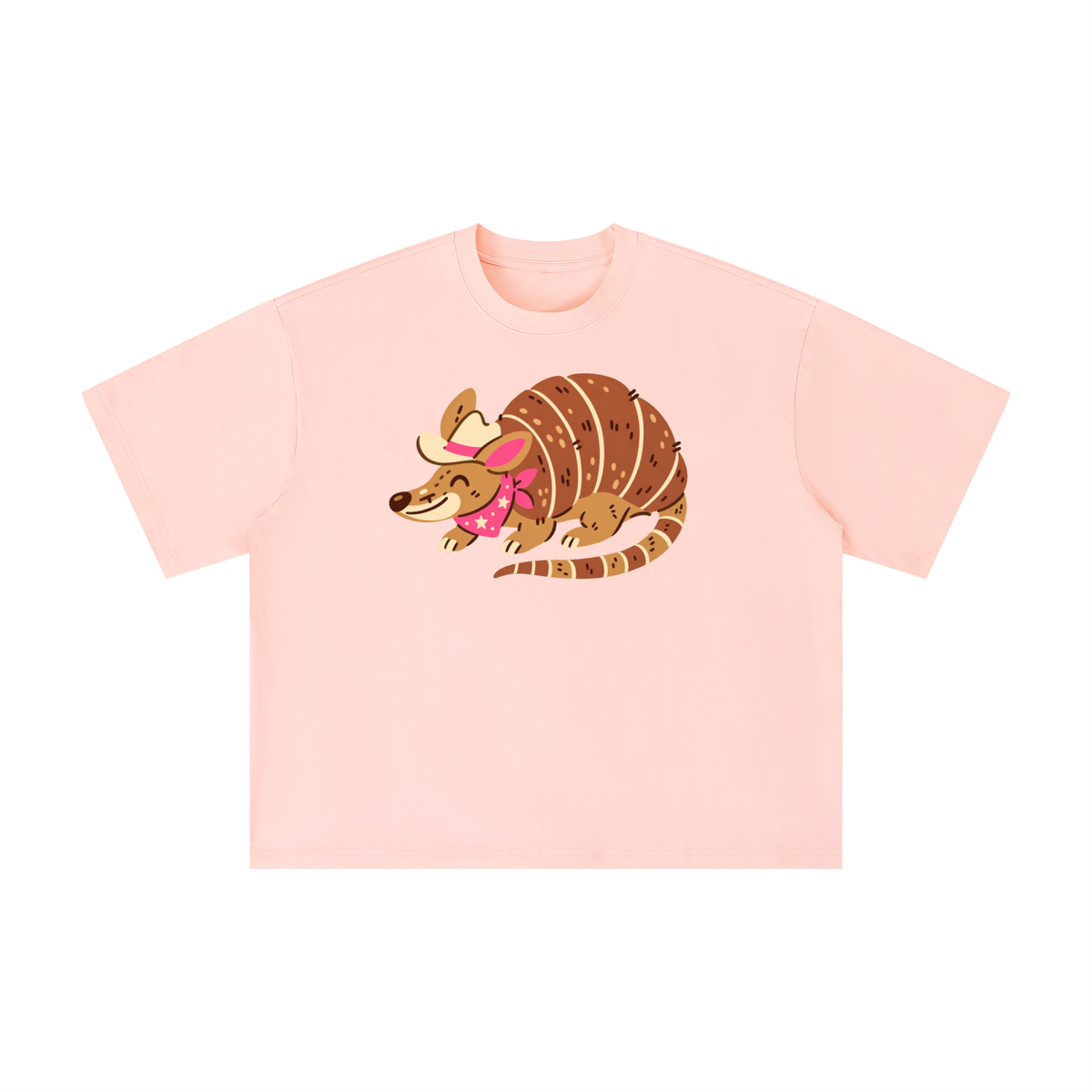 Texas Cowboy Armadillo Graphic Tee