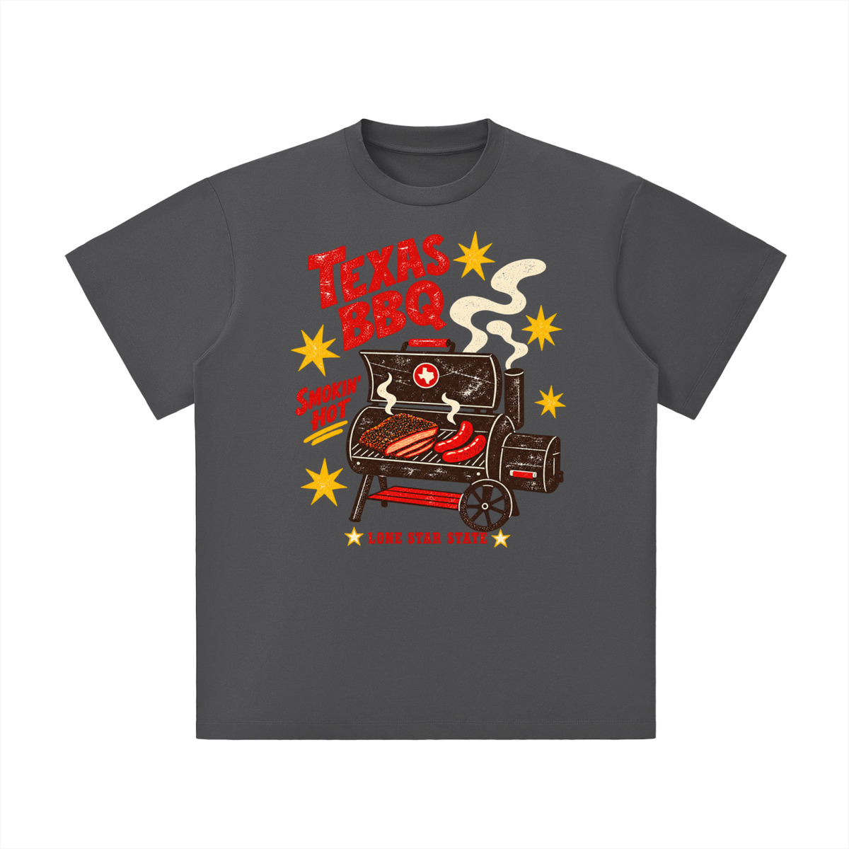 Vintage Texas BBQ Smokin’ Hot Graphic Tee