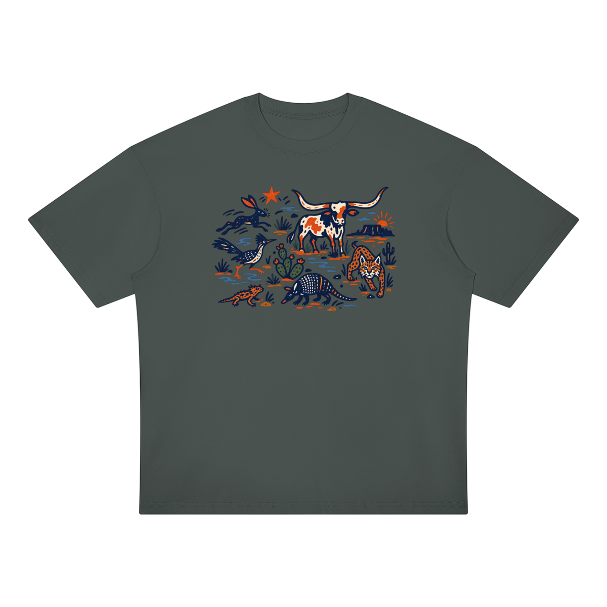 Texas Wildlife Desert Adventure Graphic Tee