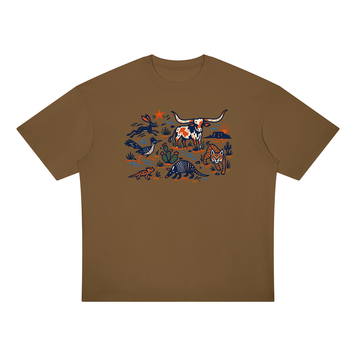 Texas Wildlife Desert Adventure Graphic Tee