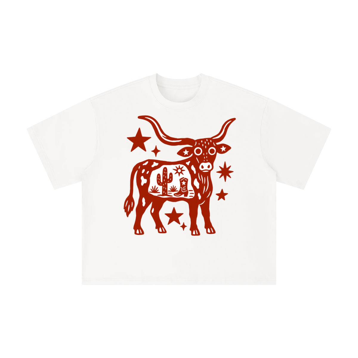 Texas Longhorn Desert Spirit Graphic Tee