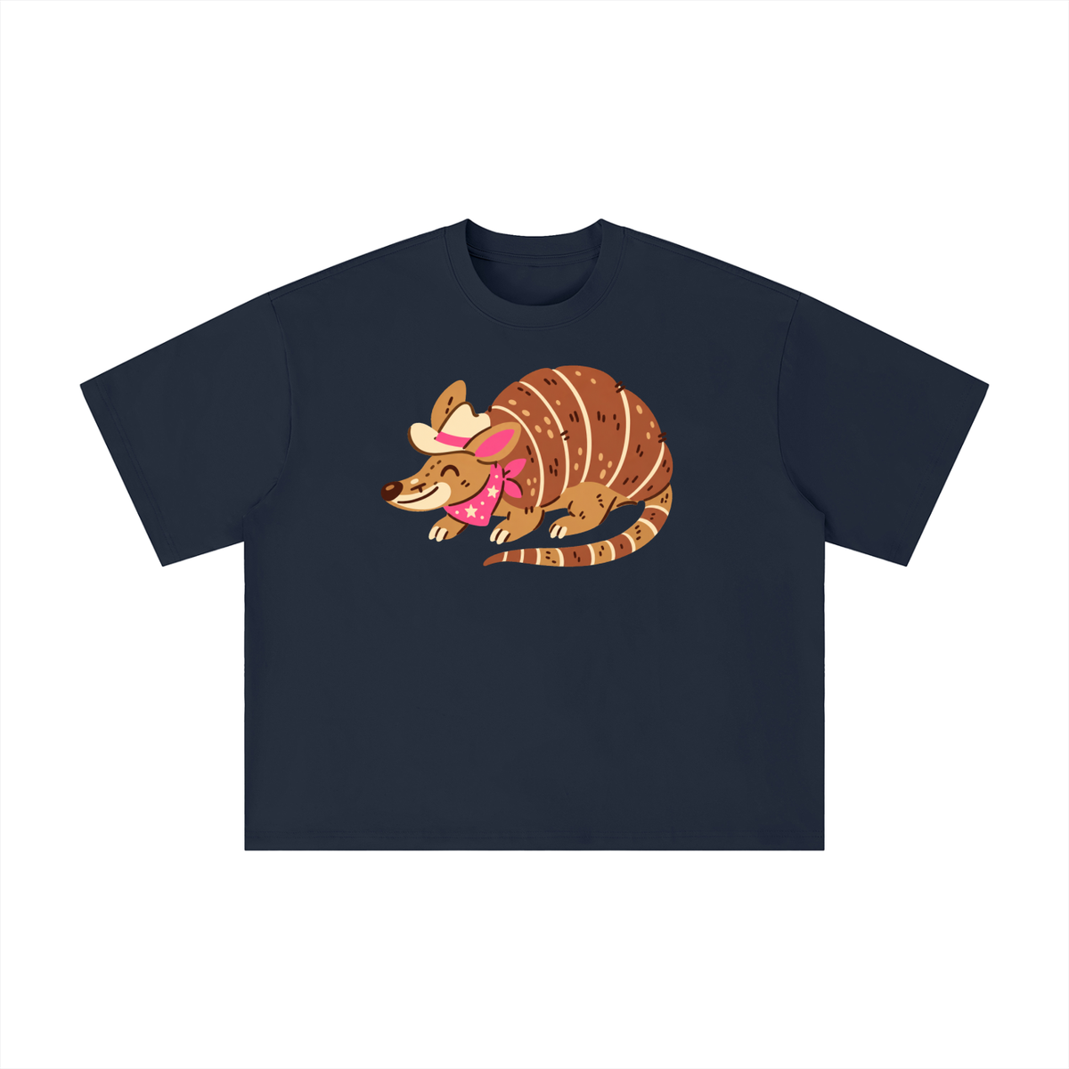 Texas Cowboy Armadillo Graphic Tee