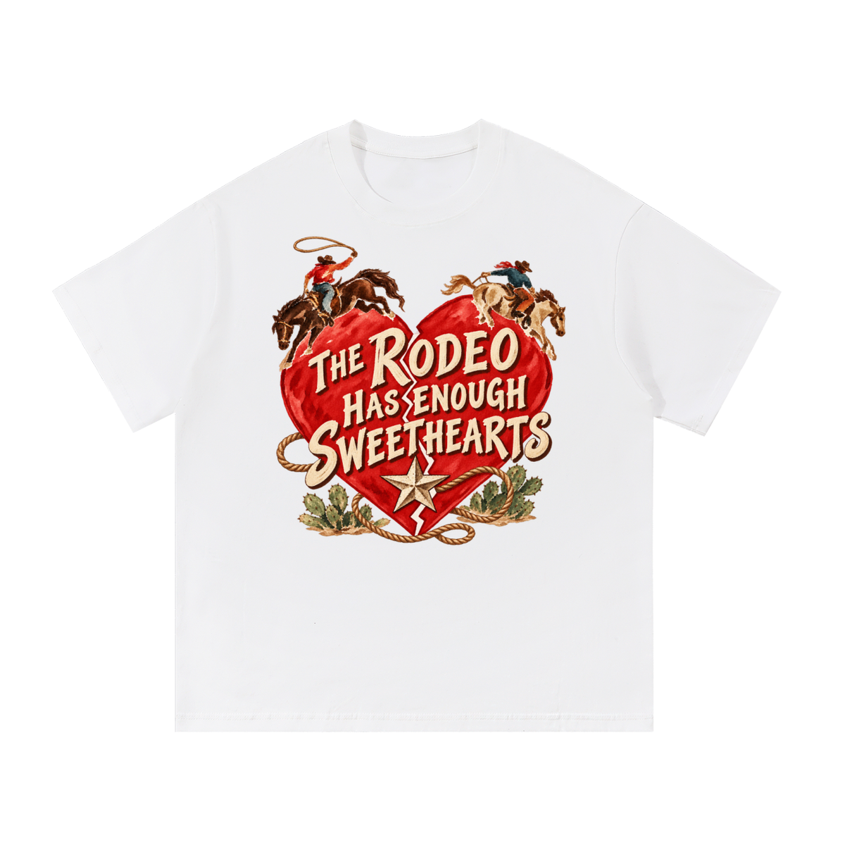 The Rodeo Has Enough Sweethearts Western Graphic Tee
