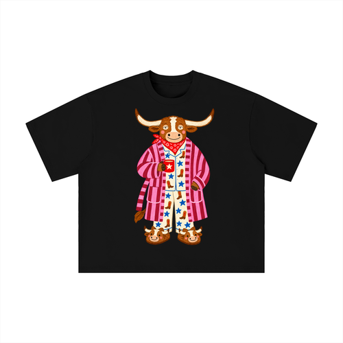 Cozy Texas Longhorn Pajama Tee