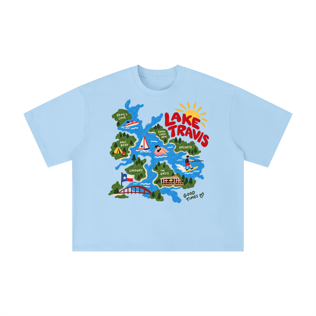 Lake Travis Good Times Vintage Texas Tee