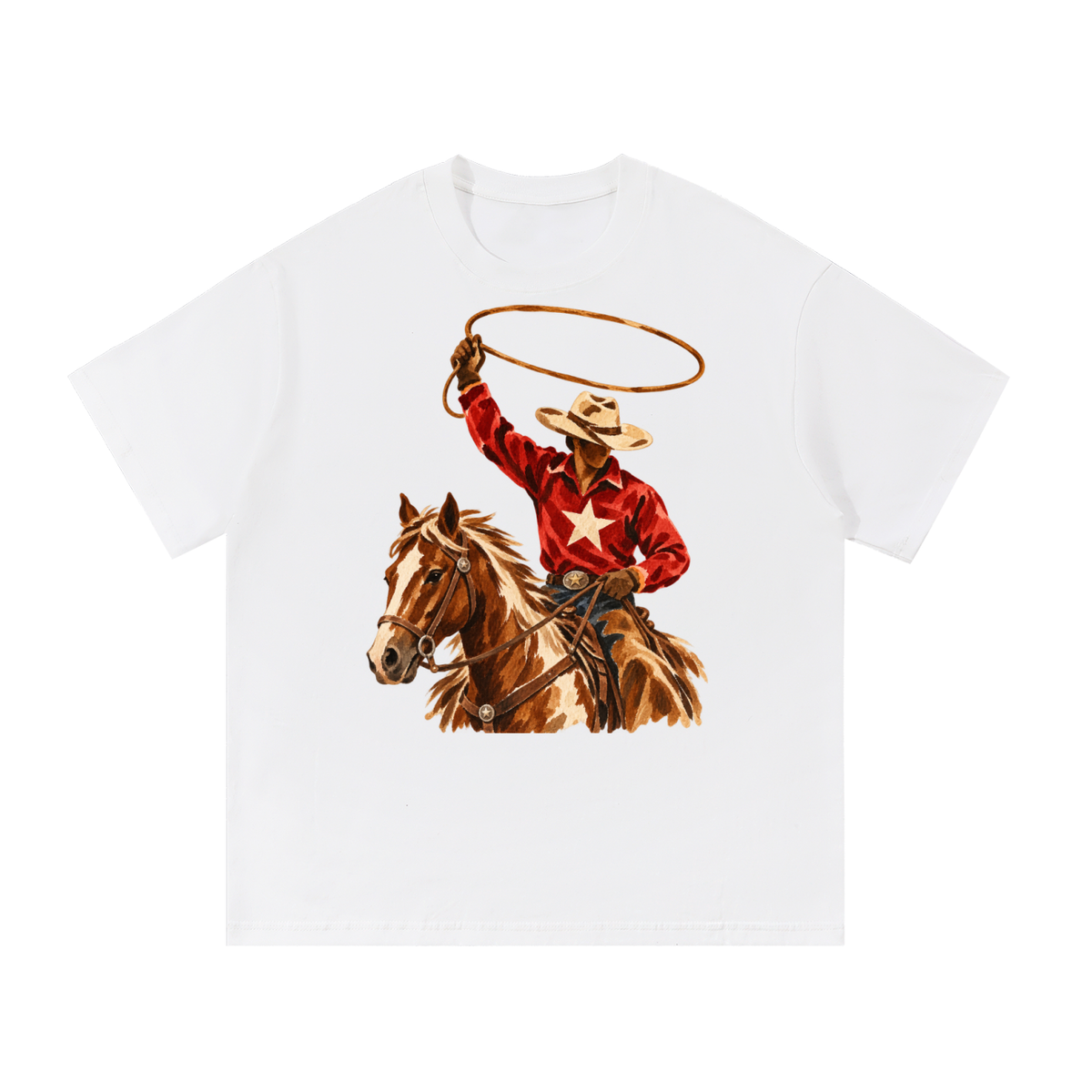 Lone Star Lasso Cowboy Tee