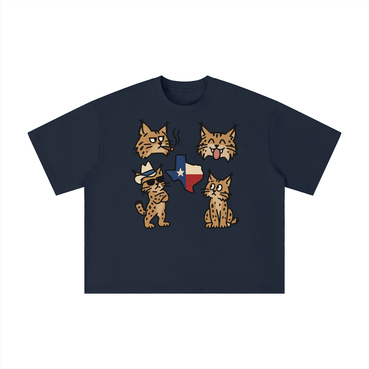 Texas Bobcat Weird Western Graphic Tee